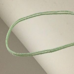 light green choker